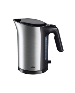 Купить Чайник электрический Braun WK501AI-WK5100BK 1.7 л серебристый, черный в E-mobi