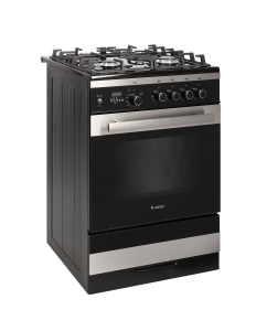 Купить Газовая плита GEFEST ПГ 6500-04 0169 черный, серебристый  в E-mobi