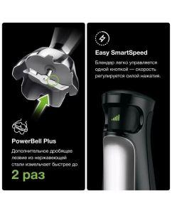 Купить Погружной блендер Braun Multiquick 7 MQ7087X Black  в E-mobi