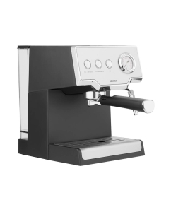 Купить Рожковая кофеварка Centek CT-1167 серебристая, черная  в E-mobi
