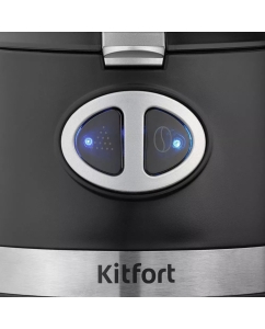 Купить Кофемашина автоматическая Kitfort КТ-796 черный  в E-mobi