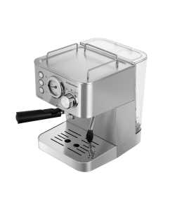 Купить Кофеварка рожкового типа MAUNFELD MF-721S PRO Silver  в E-mobi