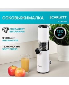 Купить Соковыжималка шнековая Scarlett SC-JE50S59 в E-mobi