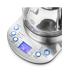 Купить Чайник электрический Kitfort КТ-6116 1.7 л прозрачный, серебристый  в E-mobi