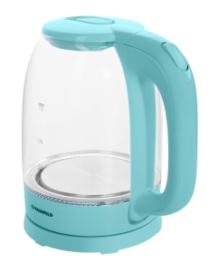 Купить Чайник электрический MAUNFELD MGK-613GR 1.7 л зеленый, прозрачный  в E-mobi