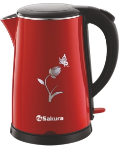 Купить Чайник электрический SAKURA SA-2159BR 1.8 л красный в E-mobi
