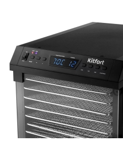 Купить Сушилка для овощей и фруктов Kitfort КТ-1932 черная  в E-mobi