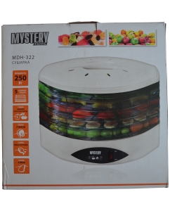 Купить Сушилка для овощей и фруктов MYSTERY MDH-322 white  в E-mobi