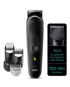 Купить Триммер Braun MGK5410 черный  в E-mobi