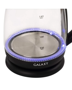 Купить Чайник электрический Galaxy GL0554 1.8 л черный, прозрачный  в E-mobi