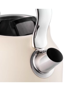 Купить Чайник электрический Kitfort КТ-6150-1 1.7 л бежевый, серебристый  в E-mobi