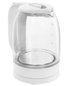 Купить Чайник электрический MAUNFELD MGK-613WH 1.7 л белый, прозрачный  в E-mobi