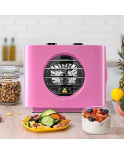 Купить Сушилка для овощей и фруктов Kitfort КТ-1952-3 фиолетовый  в E-mobi