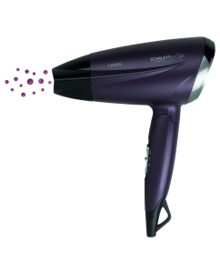 Купить Фен Scarlett SC-HD70IT13 1 400 Вт фиолетовый, черный  в E-mobi