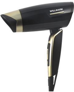 Купить Фен WILLMARK WHD-220F 1200 Вт черный в E-mobi