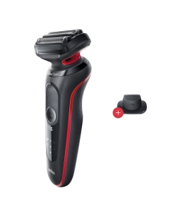 Купить Электробритва Braun 51-R1200S red, black  в E-mobi