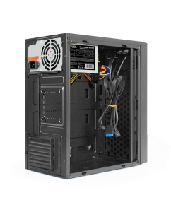 Купить Корпус компьютерный ExeGate BAA-114U2 Black (EX292357RUS) черный  в E-mobi
