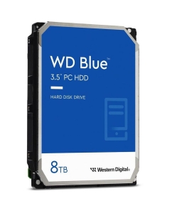 Купить Внутренний HDD диск Western Digital WD Blue 8 ТБ CMR 256 МБ кэш NAS WD80EAAZ  в E-mobi