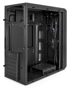 Купить Корпус компьютерный ExeGate (XP-332UC-XP400) Black  в E-mobi