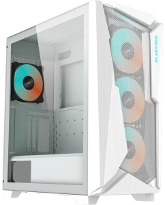 Купить Корпус компьютерный Gigabyte C301G (28300-GC301W-2CKR) белый в E-mobi