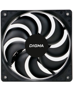 Купить Вентилятор Digma DFAN-120-9 3-pin, 4-pin, Molex24dB, 180gr, Ret  в E-mobi