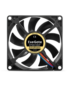 Купить Корпусной вентилятор ExeGate ExtraPower EP08015B2P (EX295237RUS)  в E-mobi