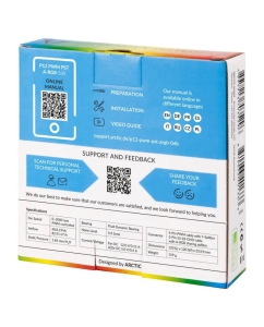 Купить Корпусной вентилятор Arctic P12 PWM PST A-RGB White (ACFAN00254A)  в E-mobi