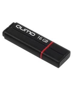 Купить Флешка QUMO Speedster 16ГБ Black (QM16GUD3-SP-black) в E-mobi