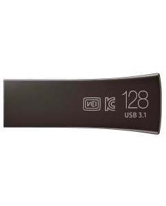 Купить Флешка Samsung BAR Plus 128ГБ Black (MUF-128BE4/APC)  в E-mobi