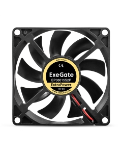 Купить Корпусной вентилятор ExeGate ExtraPower EP08015S2P (EX295234RUS)  в E-mobi