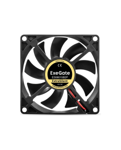 Купить Корпусной вентилятор ExeGate ExtraSilent ES08015B2P (EX295236RUS)  в E-mobi