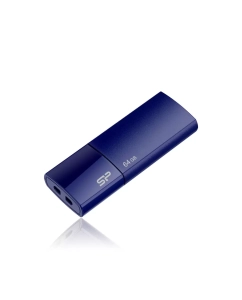 Купить Накопитель USB Silicon Power Ultima U05 64GB, USB 2.0, синий  в E-mobi