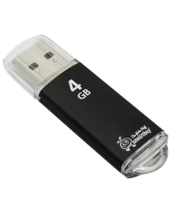 Купить Флешка SmartBuy V-Cut 4ГБ Black (SB4GBVC-K) в E-mobi