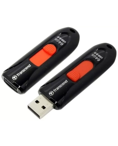Купить Флешка Transcend JetFlash 590 64ГБ Red/Black (TS64GJF590K)  в E-mobi