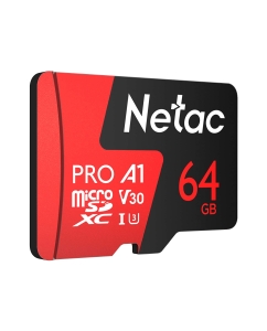 Купить Карта памяти Netac P500 Extreme Pro microSD 64GB (NT02P500PRO-064G-S)  в E-mobi