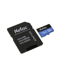 Купить Карта памяти Netac P500 microSDHC 16GB (NT02P500STN-016G-R)  в E-mobi