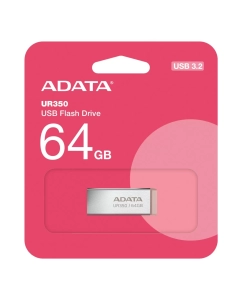 Купить Флэш диск Adata 64 Гб, USB 3.2, UR350-64G-RSR/BG, Brown  в E-mobi