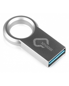 Купить Флешка QUMO Ring 128ГБ Silver (QM128GUD3-Ring)  в E-mobi