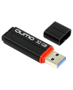 Купить Флешка QUMO Speedster 32ГБ Black (QM32GUD3-SP-black)  в E-mobi