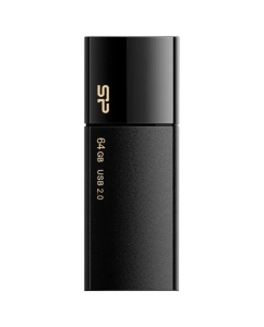 Купить Флешка Silicon Power Ultima U05 64ГБ чёрная (SP064GBUF2U05V1K) в E-mobi