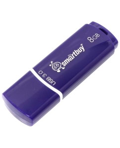 Купить Флешка SmartBuy Crown 8ГБ Blue (SB8GBCRW-Bl) в E-mobi