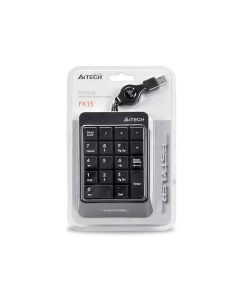 Купить Проводной цифровой блок A4Tech Fstyler FK13 Gray (FK13 USB (GREY))  в E-mobi