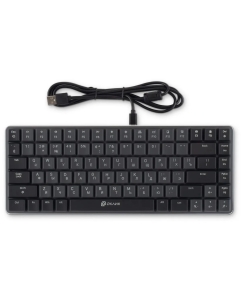 Купить Клавиатура Oklick K615X,  USB, черный + серебристый 1934413  в E-mobi