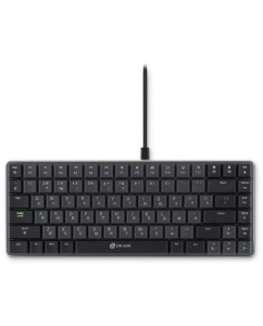 Купить Клавиатура Oklick K615X,  USB, черный + серебристый 1934413  в E-mobi