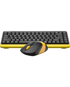 Купить Комплект клавиатура и мышь A4Tech FG1110 (FG1110 BUMBLEBEE)  в E-mobi