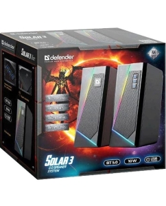 Купить Колонки компьютерные Defender Solar 3 Black (65103)  в E-mobi