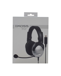 Купить Гарнитура Koss SB-45 USB Black/Silver  в E-mobi