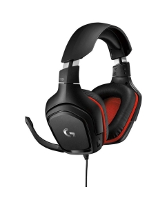 Купить Игровые наушники Logitech G331 красный, черный (981-000758) в E-mobi
