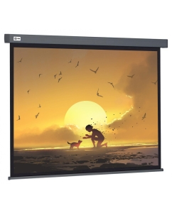 Купить Экран Cactus 124.5x221см Wallscreen CS-PSW-124X221-SG 16:9 настенно-потолочный рулонный се в E-mobi