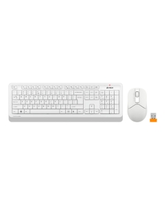 Купить Комплект клавиатура и мышь A4tech Fstyler FG1012 White  в E-mobi